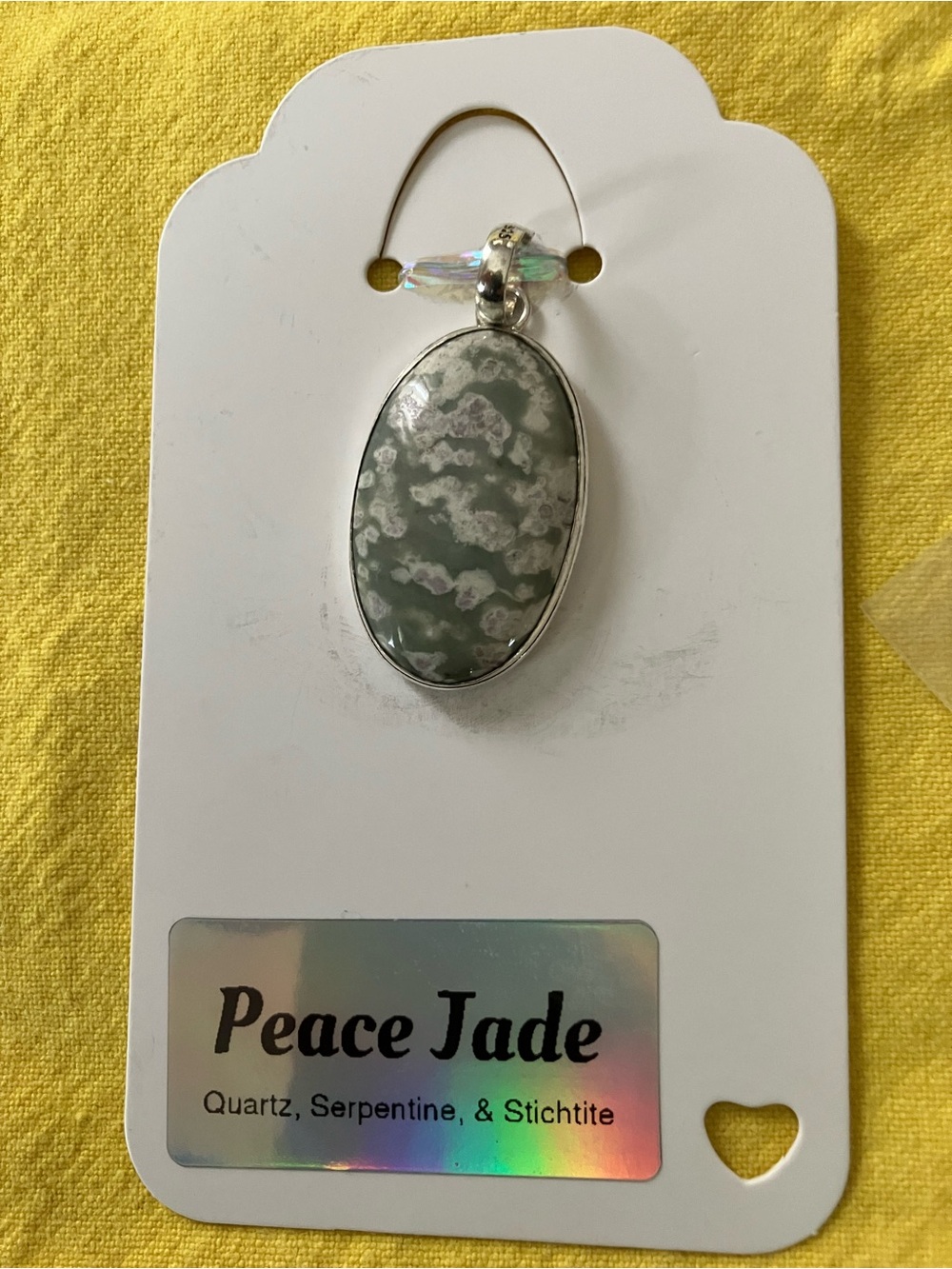 Peace Jade Pendant